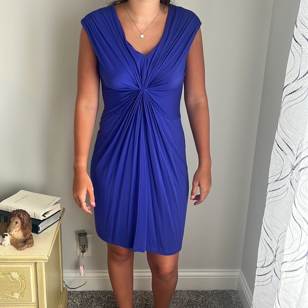 purple dress